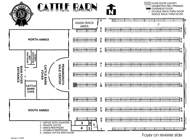Show Cattle Barn Layouts