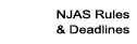 njas rules & deadlines