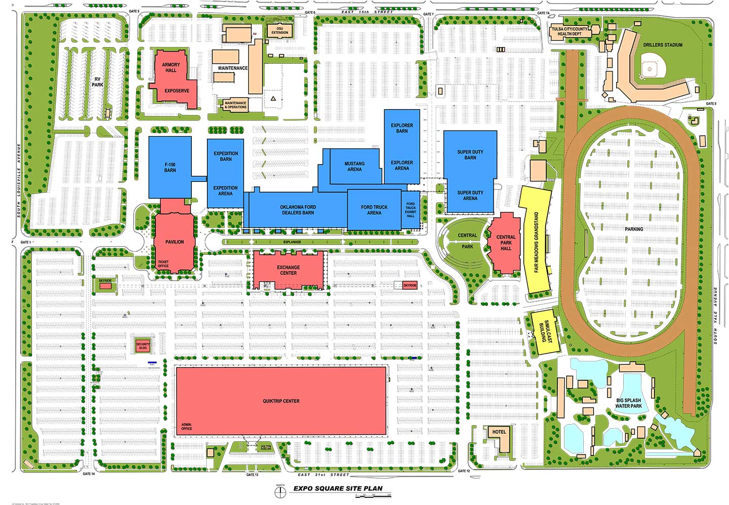 Grounds Map 2015 National Junior Angus Show