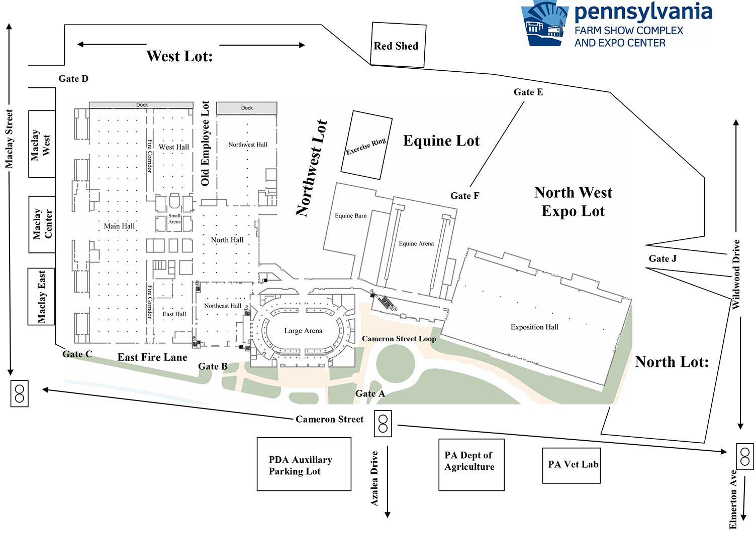 Grounds Map